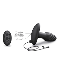 Plug anal vibrant rotatif - Dorcel Spin Plug