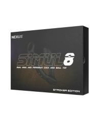 Vibratore prostatico con anello per il pene - Nexus Simul8 - Edizione Stroker