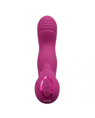 G-Punkt Vibrator mit Zunge mit dreifacher Aktion - Vive Yumi
