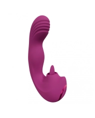 G-Punkt Vibrator mit Zunge mit dreifacher Aktion - Vive Yumi