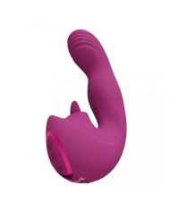 G-Punkt Vibrator mit Zunge mit dreifacher Aktion - Vive Yumi