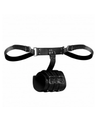 Complete BDSM arm harness - Ouch!