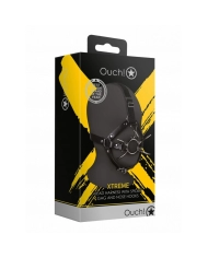 Harnais facial avec bâillon araignée et crochets pour le nez - Ouch!