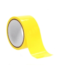 Rouleau de film BDSM 17.5 m (jaune) - Ouch ! Xtreme Bondage Tape
