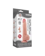 Realistischer Dildo mit doppelter Dichte 20.5 cm (Skyn) - LoveToy Sliding Skin Dong