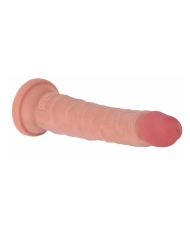Dildo ultra-réaliste en silicone 14.5 cm - Deluxe Dual Density Dong