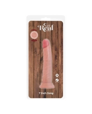 Dildo ultra-réaliste en silicone 14.5 cm - Deluxe Dual Density Dong