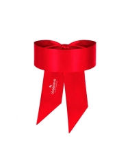 Rotes Stirnband aus Satin - Obsessive blindfold