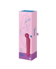 Baguette vibrante ultra-puissante XXL (Berry) - Satisfyer Planet Wand-er