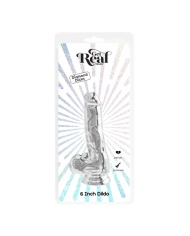 Ultra-realistic Dildo with scrotum 12.5 cm (transparent) - Toyjoy Get Real 6