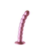 Silikon-Dildo 15 cm (Pink)- Beaded G-Spot Ouch!