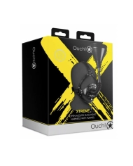 Bâillon entonnoir - Open Mouth Gag Head Harness with Funnel Ouch!