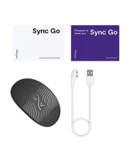 Vibromasseur pour couple connecté - We-Vibe Sync Go (Violet)