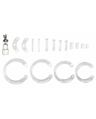 Cage de chasteté (Transparent) - ManCage Chastity Cage Model 25