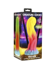 Dildo Phosphorescent Tenta-Glow 19 cm - Creature Cocks