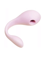 Vibrator und Klitorisstimulator - Mächtige Kokosnuss (Pink)