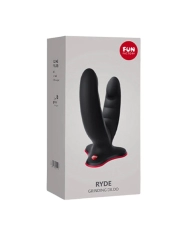 Doppelter Dildo (Schwarz) - Fun Factory Ryde