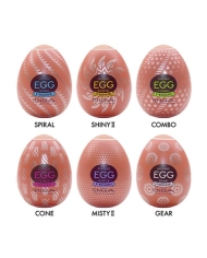 Masturbateurs Tenga Egg HB Assortiment 2 - (pack de 6)