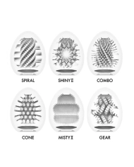 Masturbateurs Tenga Egg HB Assortiment 2 - (pack de 6)