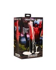 Dildo éjaculateur 24.5 cm Centaur Explosion - Creature Cocks