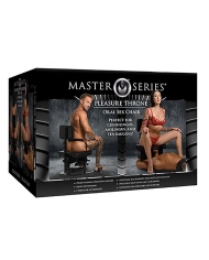 Chaise BDSM pour sexe oral Pleasure Throne - Master Series
