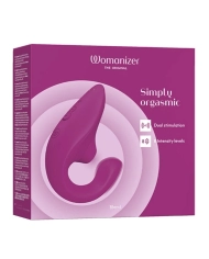 Stimulateur clitoridien et point G - Womanizer Blend (Violet)
