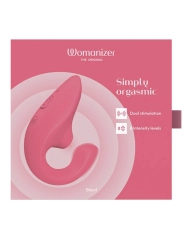 Stimulateur clitoridien et point G - Womanizer Blend (Rose)