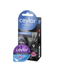 Ceylor Large Super Glide (9 Condoms)