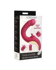 Vibromasseur et langue oscillante - Lickgasm Tease & Please