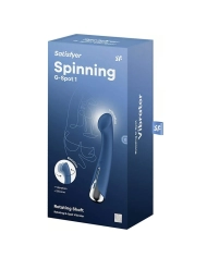 Vibromasseur rotatif point G  - Satisfyer Spinning G-Spot (Bleu)