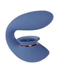 Stimulateur clitoridien - Twitch 3 Innovation (succions+vibr.) - Bleu