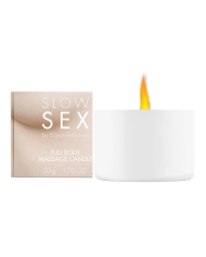 Bougie de massage Noix de coco (50 gr) - Slow Sex Full Body