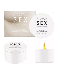 Bougie de massage Noix de coco (50 gr) - Slow Sex Full Body