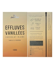 Chocolat aphrodisiaque Chocolat blanc - Just Snackmates Effluves Vanillées