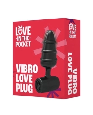 Mini vibrierender Analplug Love Plug - Love in the Pocket