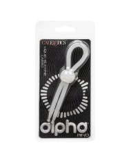 Anneau pénien lasso ajustable (blanc) - CalExotics Alpha Ring