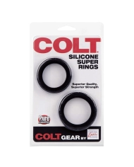 Anelli in silicone per il pene (2x) - COLT Super Rings