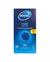 Manix Pure Easy Fit (24 Préservatifs)