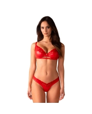 Ensemble sexy rouge Aliosa - Obsessive