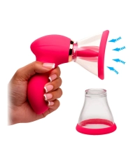 Stimulateur et pompe vaginale - Plump Pleasure Lickgasm