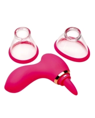 Stimulateur et pompe vaginale - Plump Pleasure Lickgasm