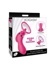 Stimulateur et pompe vaginale - Plump Pleasure Lickgasm