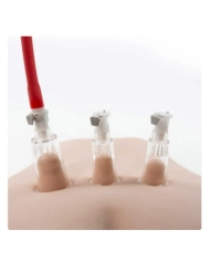 Pompe à tétons & à clitoris avec 3 cylindres de succion - Temptasia
