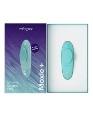 Stimulateur clitoridien vibrant et clipsable We-Vibe Moxie Plus - Turquoise