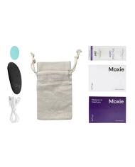 Stimulateur clitoridien vibrant et clipsable We-Vibe Moxie Plus - Turquoise
