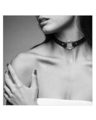 Collier BDSM (noir) - Bijoux Indiscrets Maze
