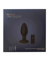 Plug anal vibrant télécommandé (L) - Nexus Tornado