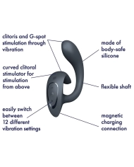 Stimulateur clitoris & point G - Satisfaire G pour Déesse 1