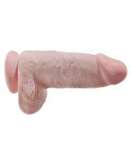 Realistic suction cup dogmichet (beige) - King Cock Chubby