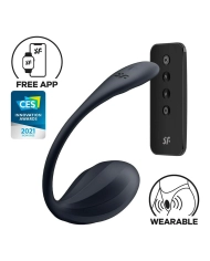 Oeuf vibrant connecté - Satisfyer Ribbed Petal